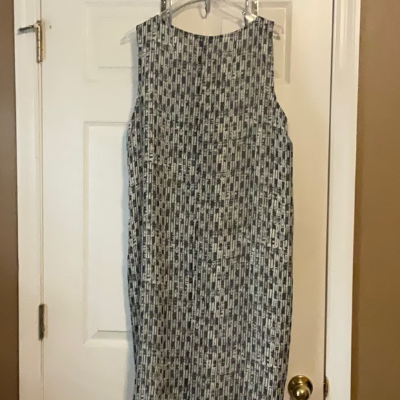 J Jill Women’s Sleeveless Front Pleated Lightweight Summer Dress Size X-Large - Picture 2 of 16